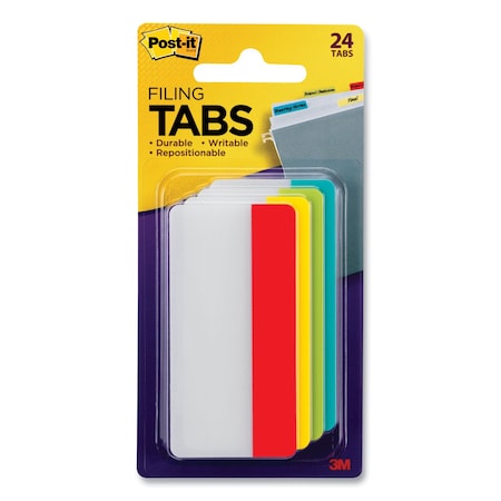 Post-It Flag, Postit, 3"X1.5", Assorted, PK24 686ALYR3IN